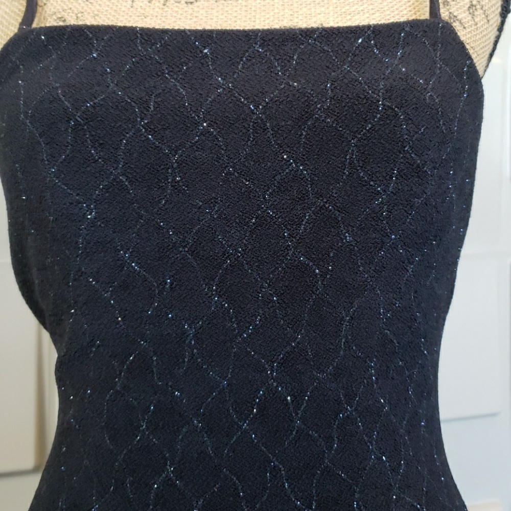 Jodi Kristopher dress gown black evening prom special occasion Size Small - Picture 5 of 5